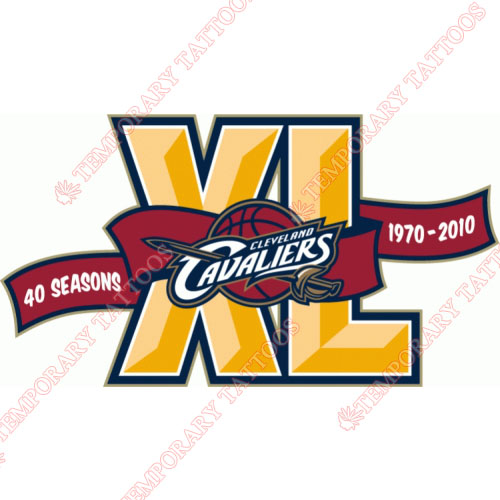 Cleveland Cavaliers Customize Temporary Tattoos Stickers NO.950